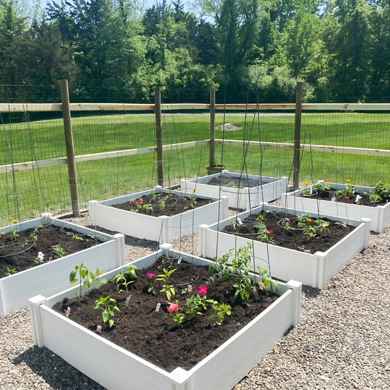 Prilagođena veličina Pvc Garden Bed